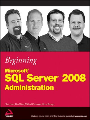 cover image of Beginning Microsoft SQL Server 2008 Administration